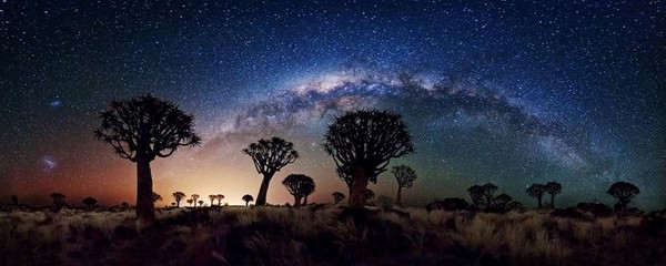 Güney Afrika’da geceleri gökyüzünün bu şekilde gözüktüğüne inanabiliyor musunuz?