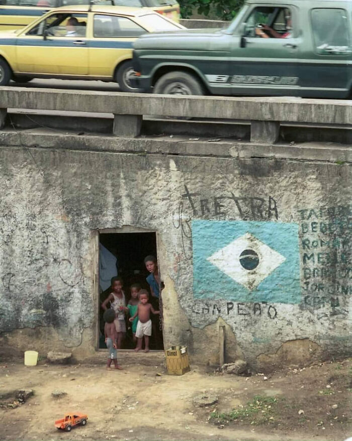 ‘90’lardaki Brezilya’dan son derece trajik bir fotoğraf
