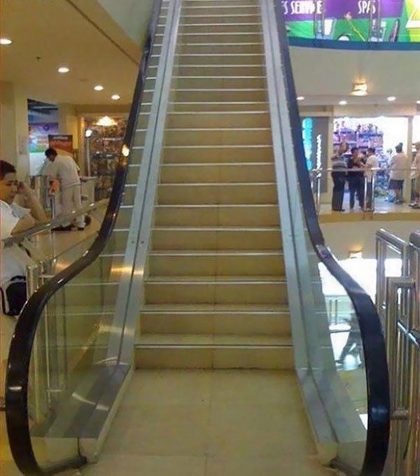 Yürüyemeyen merdiven