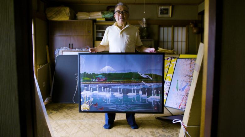 1. Japon sanatçı Tatsuo Horiuchi, 77 yaşında.