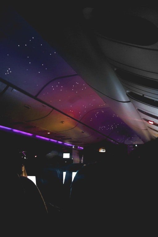 Gece uçuşunda size gerçek gökyüzü deneyimi yaşatan bu uçak