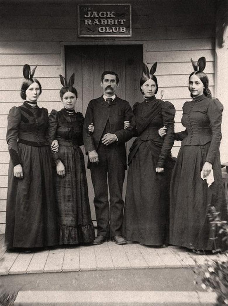 6. “Playboy”dan 60 yıl önce kurulan “Jack Rabbit Club”, 1890