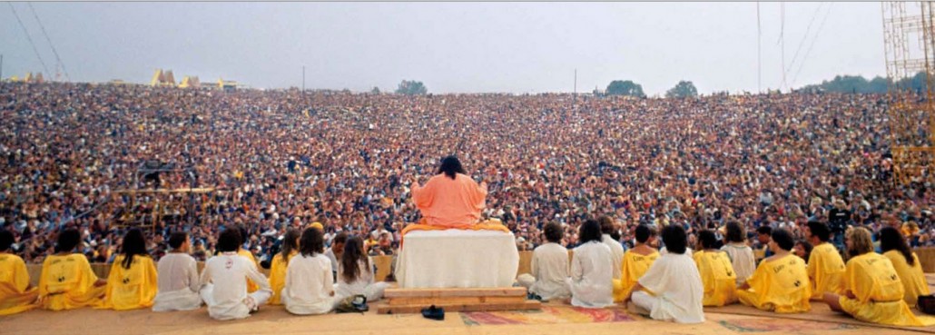 21. Woodstock festivali açılış seromonisi, 1969.