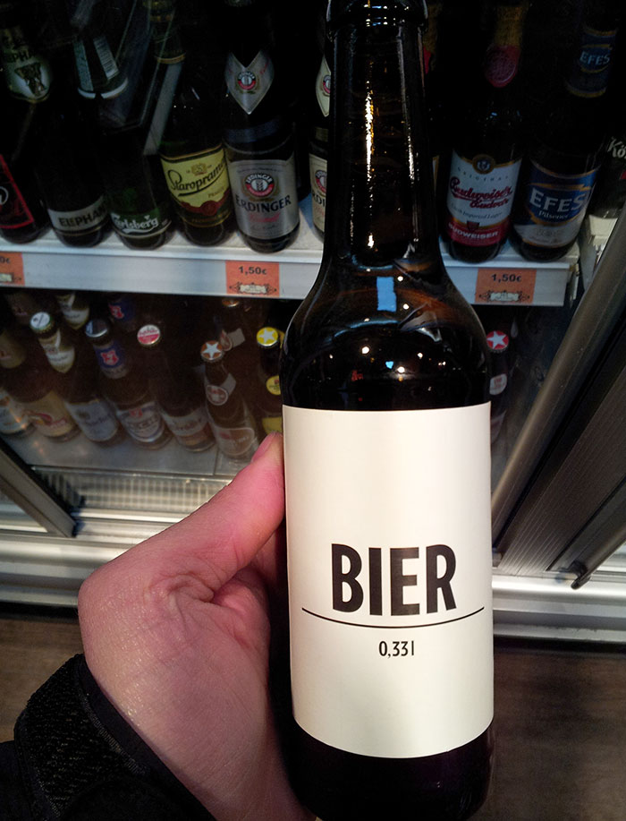 29. Almanya'da bir bira markası tasarımı