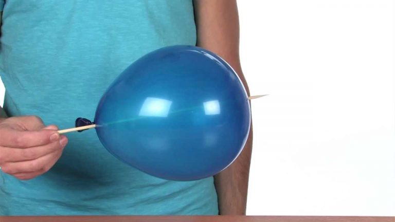 3. Balon - Şiş Deneyi