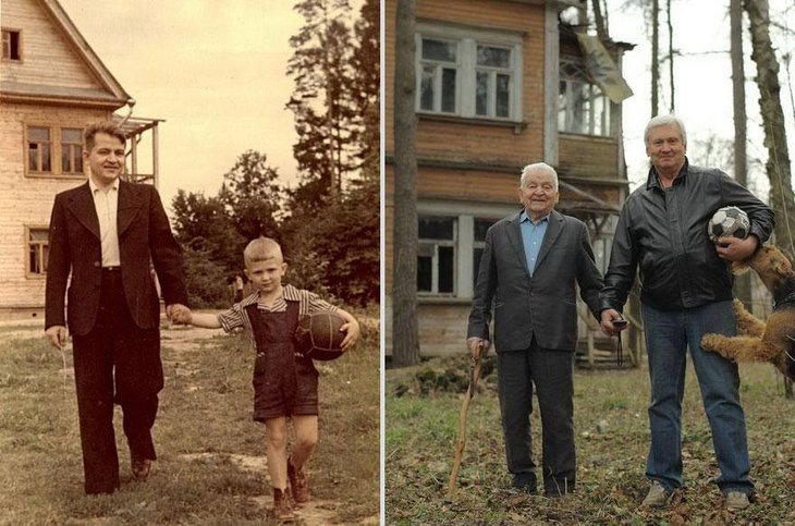 1949 – 2009 Baba ve Oğul #tbt