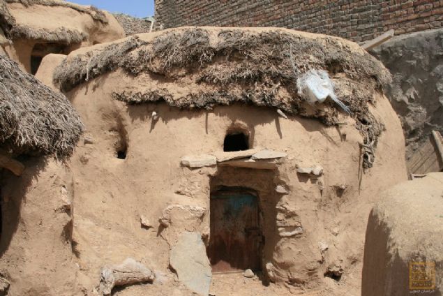 1500 yıl önce kurulan köydeki 200 evin 70-80 tanesinin tavanı çok alçak